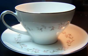 Noritake Cup and Saucer