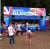 Catering trailer at festival