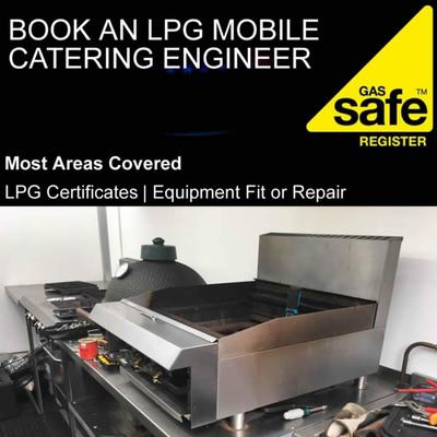 Book a mobile catering engineer 