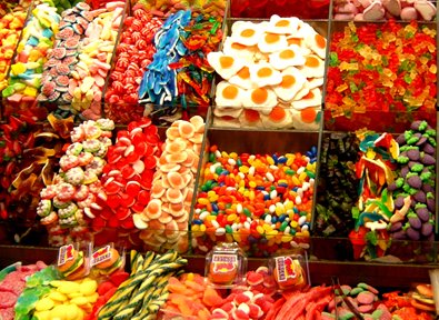 selection of sweets