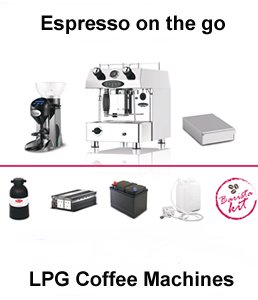 lpg dual fuel coffee machines