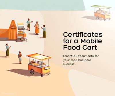 Certificates for a Mobile Food Cart - Header